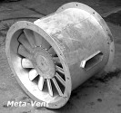 Industrial Cylindrical Bifurcated Fan